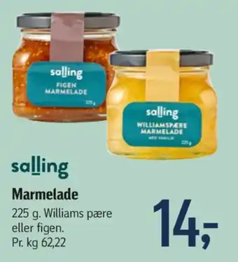 Føtex Salling øko marmelade tilbud