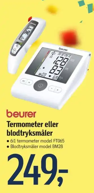 Føtex Beurer termometer tilbud