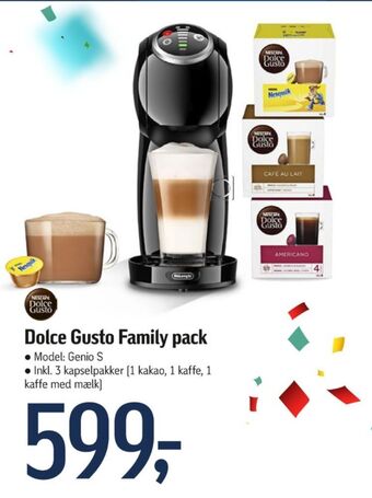 Føtex Nescafe dolce gusto kaffemaskine tilbud