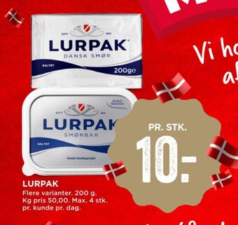MENY Lurpak smør tilbud
