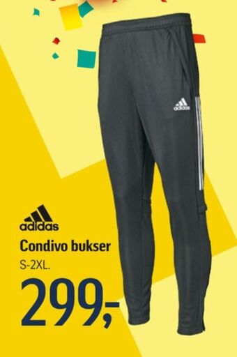 Føtex Adidas træningsbuks tilbud