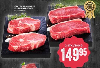 MENY Freygaard ribeye tilbud