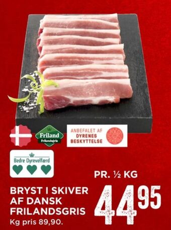 MENY Friland økologi flæsk tilbud