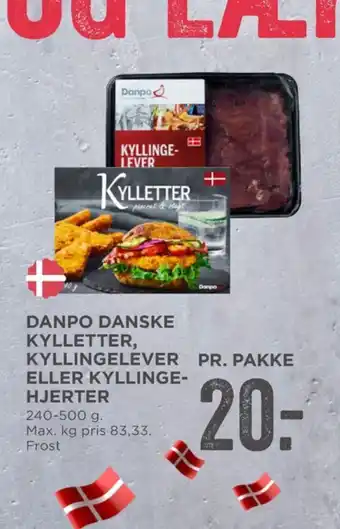 MENY Danpo kyllingelever tilbud