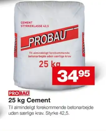 Bauhaus Probau cement tilbud