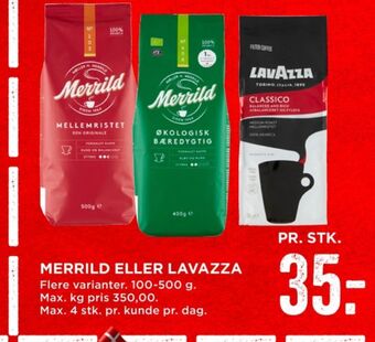 MENY Classico kaffe formalet tilbud