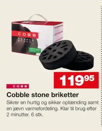 Bauhaus Cobb briketter tilbud