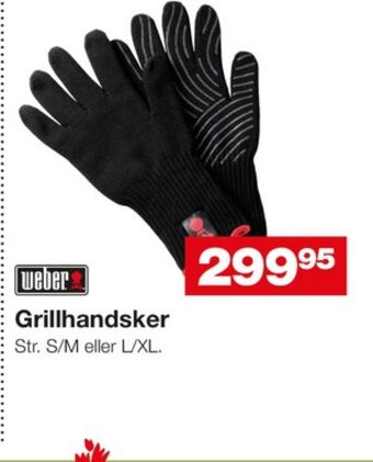 Bauhaus Weber grillhandske tilbud