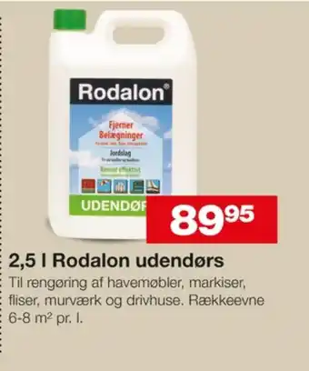 Bauhaus Rodalon rengøring - øvrige tilbud
