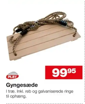Bauhaus Nordic play gyngesæde tilbud