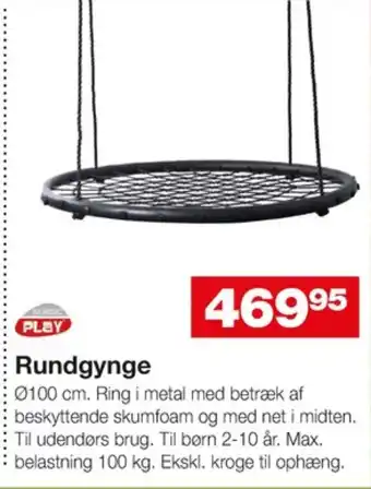 Bauhaus Nordic play gynge tilbud