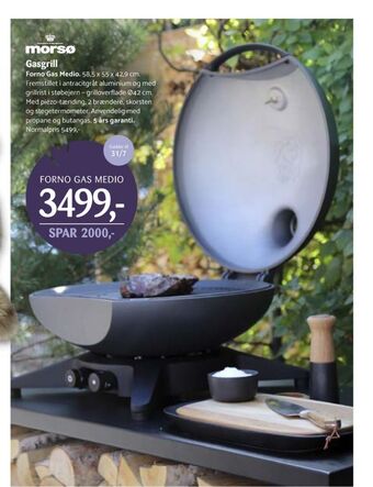 Morsø gasgrill