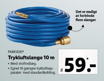 Trykluftslange 10 m