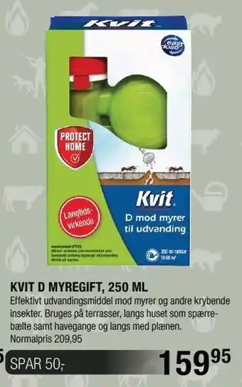 Kvit D myregift