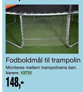 Harald Nyborg Fodboldmål til trampolin tilbud