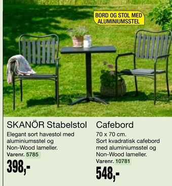 Harald Nyborg Cafebord tilbud