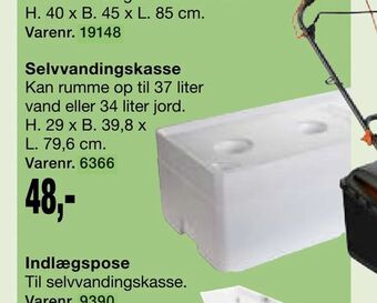 Harald Nyborg Selvvandingskasse tilbud
