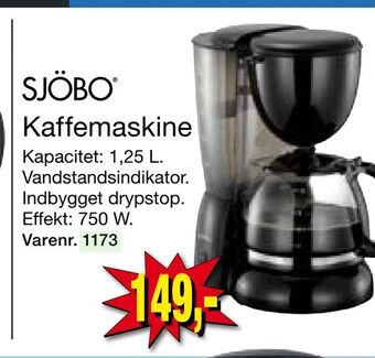 Harald Nyborg Kaffemaskine tilbud