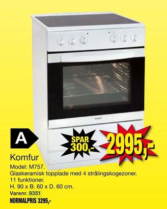 Harald Nyborg Komfur tilbud