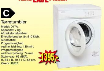 Harald Nyborg Tørretumbler tilbud