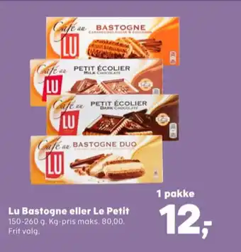Kvickly Lu bastogne kiks tilbud