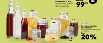 Kvickly Fido patentglas tilbud