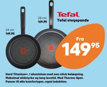 Kvickly Tefal stegepande tilbud