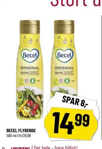 Løvbjerg Becel margarine-flydende tilbud