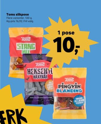 SuperBrugsen Pingvin blanding slikposer tilbud