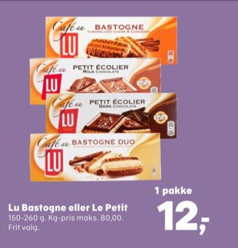 SuperBrugsen Lu bastogne kiks tilbud