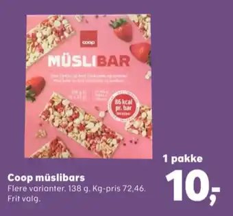 SuperBrugsen Coop myslibar tilbud