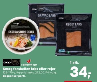 SuperBrugsen Smag forskellen laks tilbud