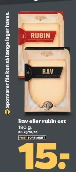 Netto Rav el. Rubin ost tilbud