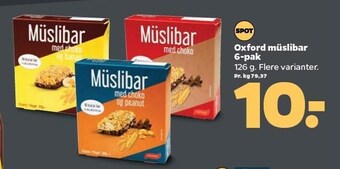 Oxford müslibar 6-pak