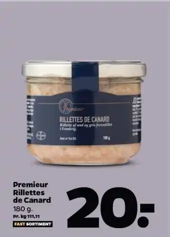 Netto Rillettes de Canard tilbud