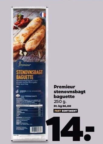 Netto Stenovnsbagt baguette tilbud