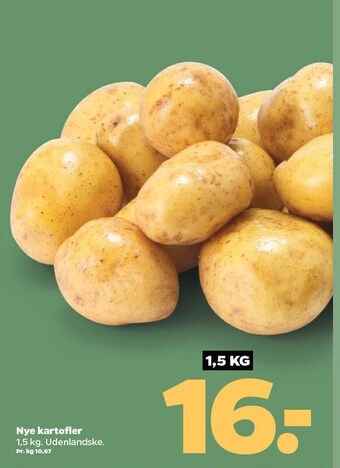 Netto Nye kartofler tilbud