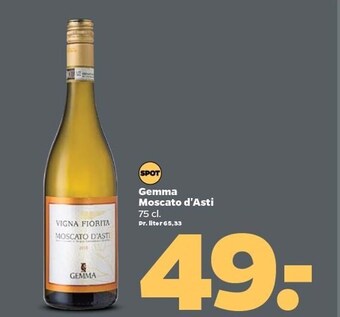 Netto Gemma Moscato d'Asti tilbud