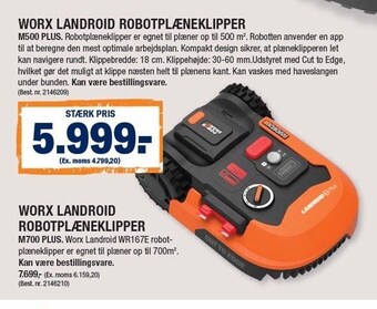Worx landroid robotplæneklipper