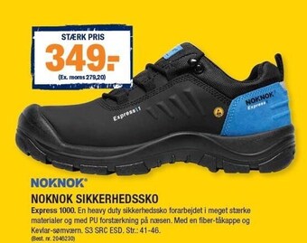 Noknok sikkerhedssko