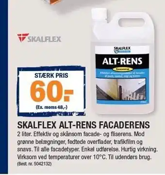 Stark Skalflex Alt-Rens facaderens tilbud