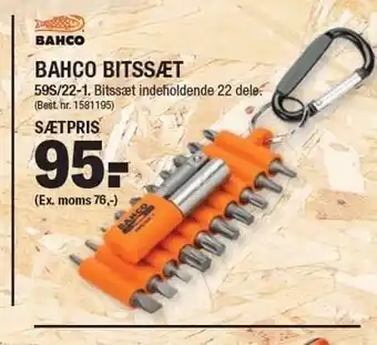 Stark Bahco bitssæt tilbud