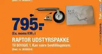 Stark Raptor udstyrspakke tilbud