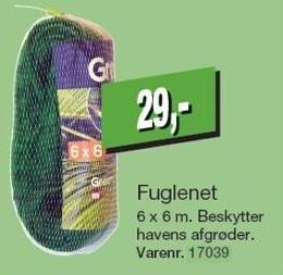 Harald Nyborg Fuglenet tilbud