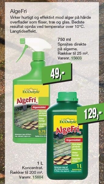 Harald Nyborg AlgeFri tilbud
