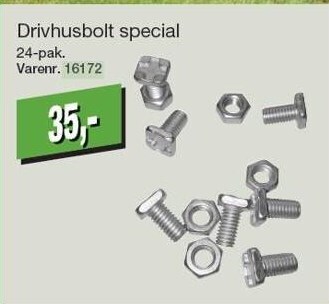 Harald Nyborg Drivhusbolt special tilbud