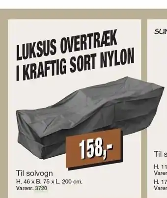Harald Nyborg Overtræk til solvogn tilbud
