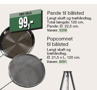 Harald Nyborg Pande til bålsted tilbud