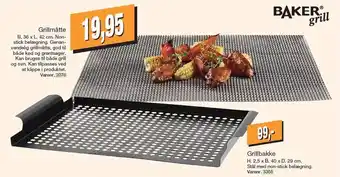 Harald Nyborg Grillmåtte el. grillbakke tilbud