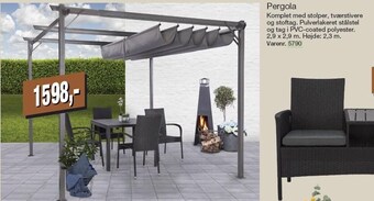 Harald Nyborg Pergola tilbud